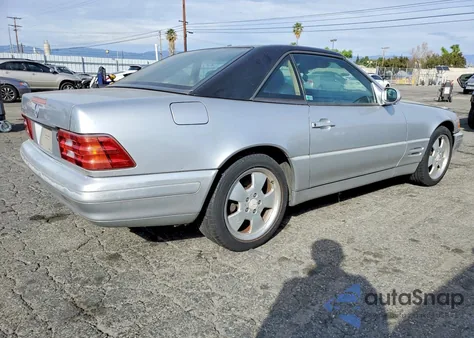 1999 Mercedes-Benz Sl 500 z USA, uszkodzony, nr VIN WDBFA68F0XF182923